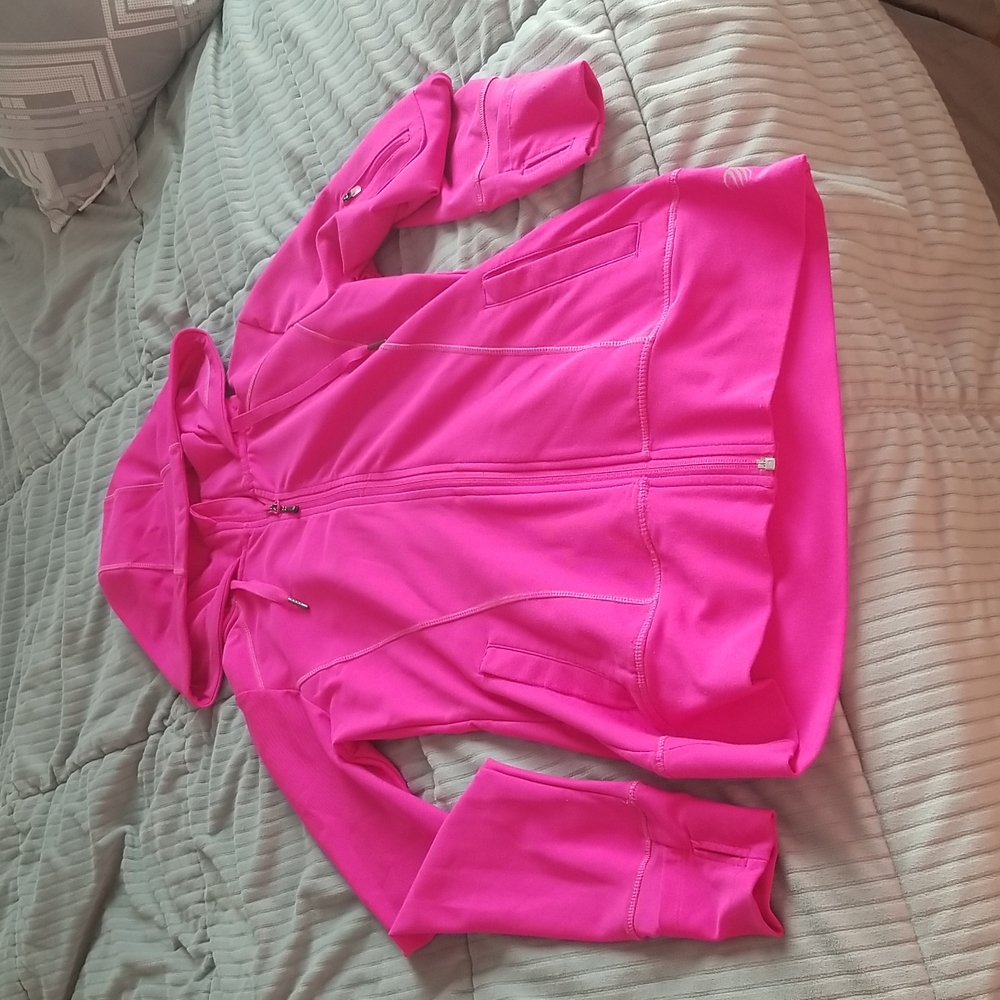 Pink MPG Running Sweatshirt Size Small